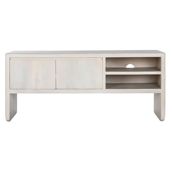 TV-möbler Home ESPRIT Vit 140 x 40 x 60 cm