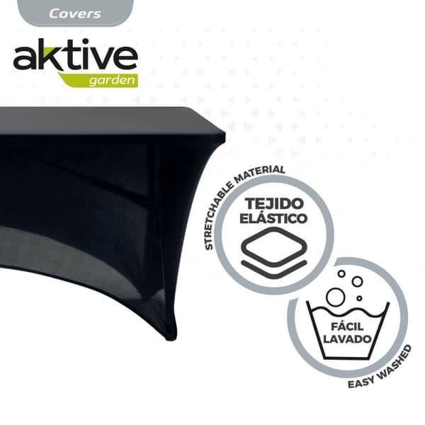 Beskyttende case Aktive Sort 183 x 76 x 76 cm Bord Tilbehør Køretøjer Vej (6 enheder)