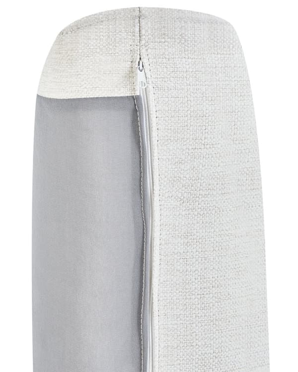 Lenestol Off-White Stoff Myke Treben Moderne Skandinavisk Innredningsstil