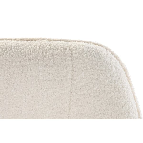 Lænestol DKD Home Decor Flødefarvet Natur 65 x 75 x 96 cm