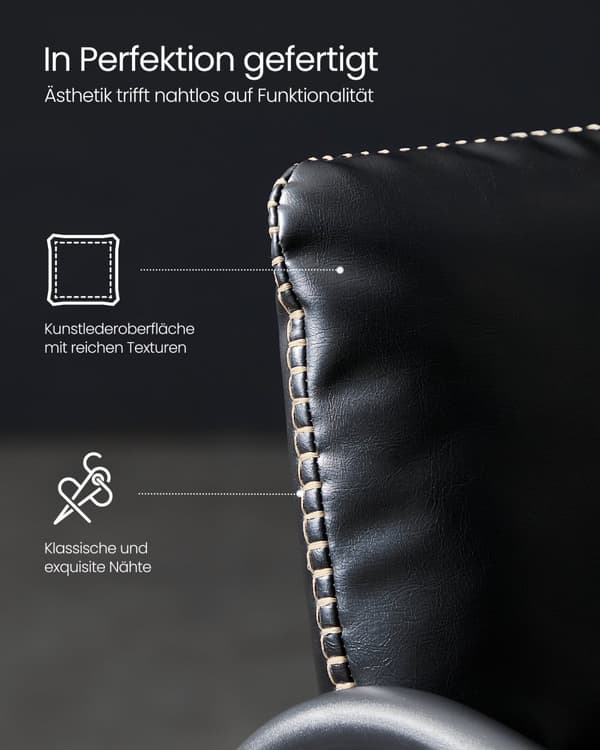 Ekho armsteststol med metallram - Bekväm design