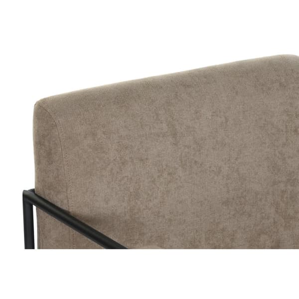 Nojatuoli DKD Home Decor Ruskea Musta 64 x 69,5 x 76 cm 66 x 69,5 x 78 cm