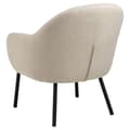 Miniatyrbilde 3 av 6: Spencer lenestol loungestol stoff beige.