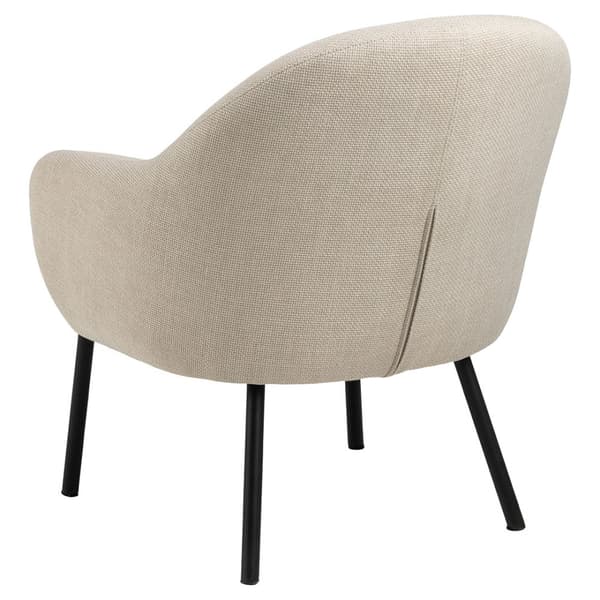 Spencer lenestol loungestol stoff beige.