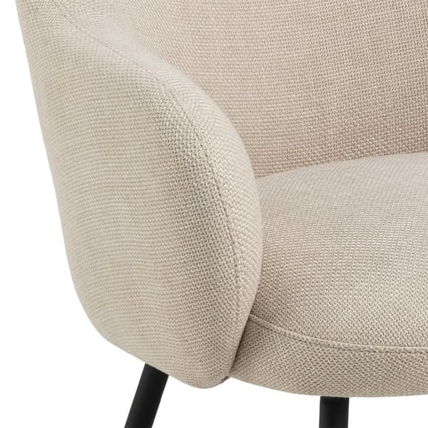 Spencer lenestol loungestol stoff beige.