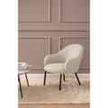 Miniatyrbilde 6 av 6: Spencer lenestol loungestol stoff beige.