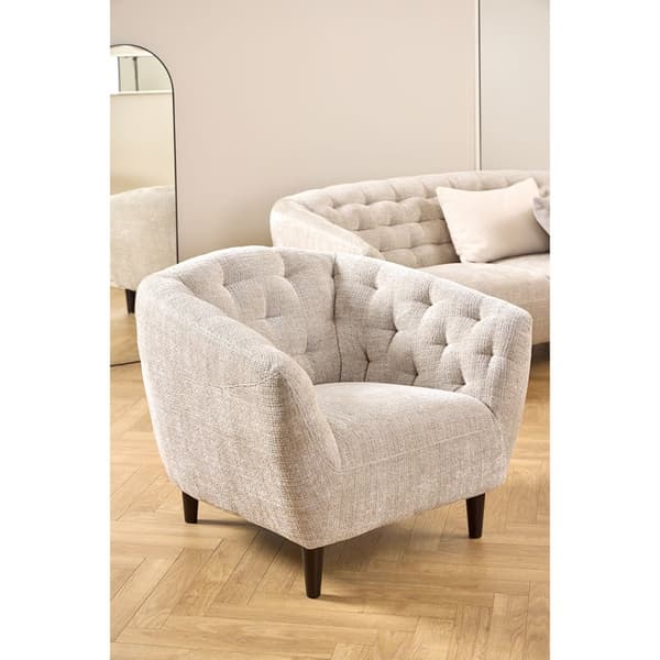 Ria lenestol chenille beige.