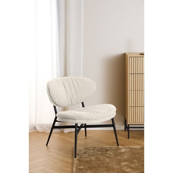 Burma lenestol loungestol stoff beige.