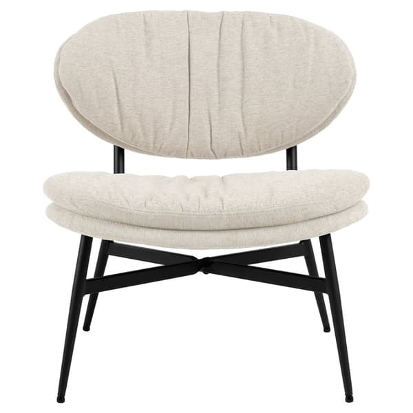 Burma lenestol loungestol stoff beige.