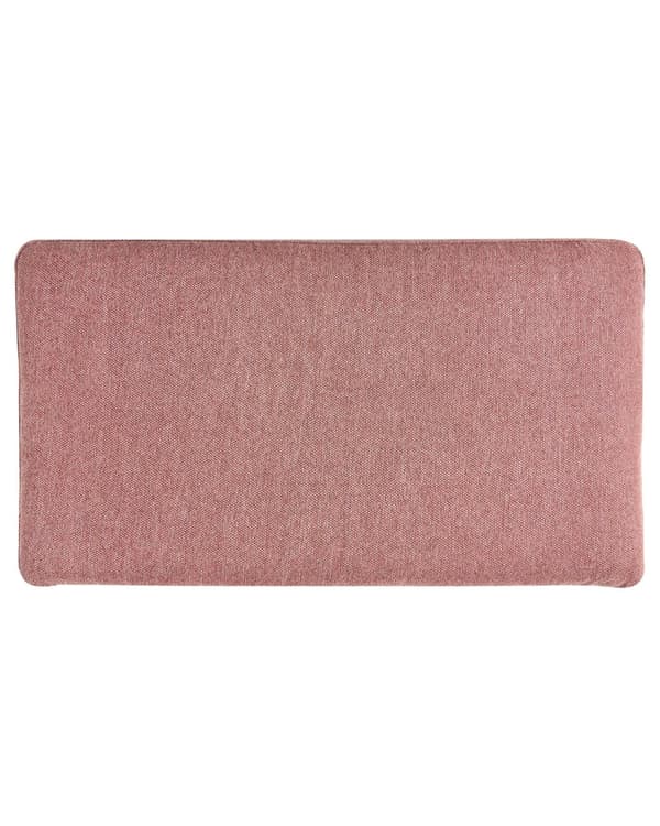 Lenestol Rosa Polyester Metallben Vannavvisende stoff Minimalistisk og moderne stil Hvilestol Stue