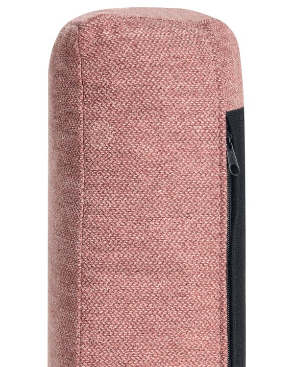 Lenestol Rosa Polyester Metallben Vannavvisende stoff Minimalistisk og moderne stil Hvilestol Stue