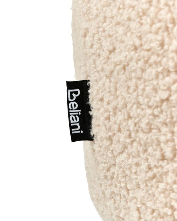 Børnelænestol kat knækket beige polstret til børneværelse lænestol