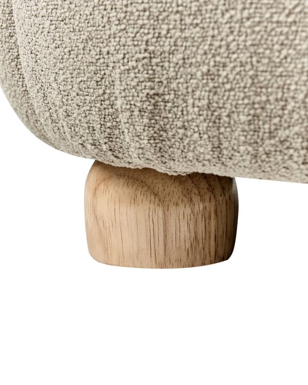 Børnelænestol Koala Beige Polstring Lav Børnestol Koala Form
