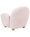 Miniatyrbillede 6 af 10: Beige boucle-gyngestol til børn til indretning
