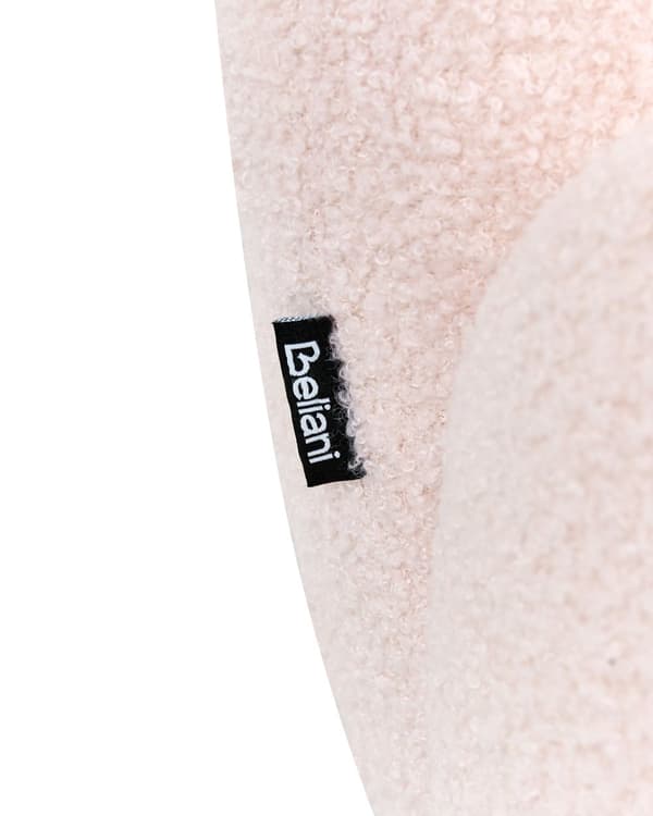 Beige boucle-gyngestol til børn til indretning