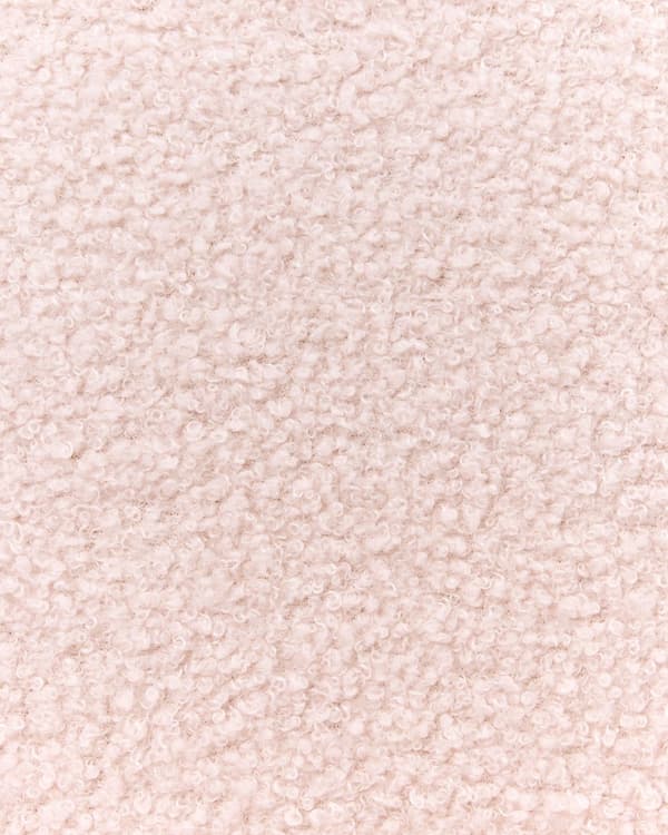Beige boucle-gyngestol til børn til indretning