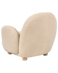 Miniatyrbillede 6 af 10: Beige boucle-gyngestol til børn til indretning