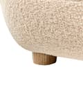 Miniatyrbillede 9 af 10: Beige boucle-gyngestol til børn til indretning