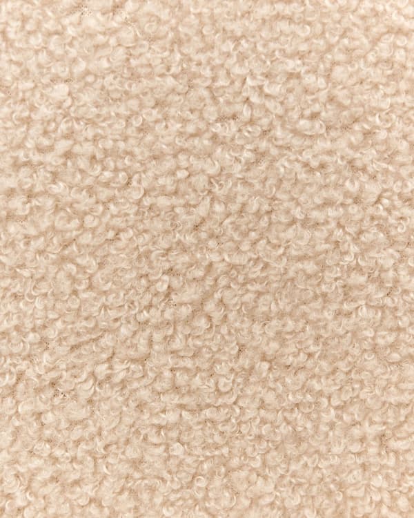 Beige boucle-gyngestol til børn til indretning