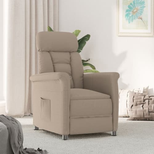 Reclinerfåtölj taupe