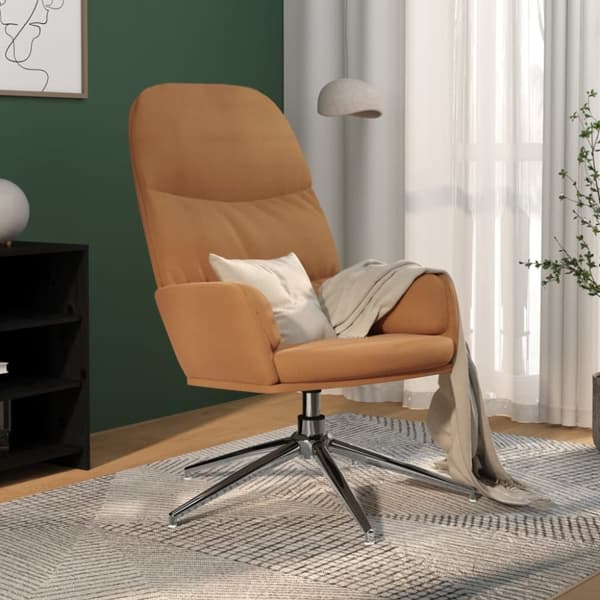 Reclinerfåtölj taupe konstmocka
