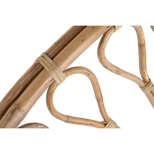 Sengegavl DKD Home Decor Natur Solsikke Træ Spanskrør 178 x 4 x 90 cm 178 x 4 x 127 cm