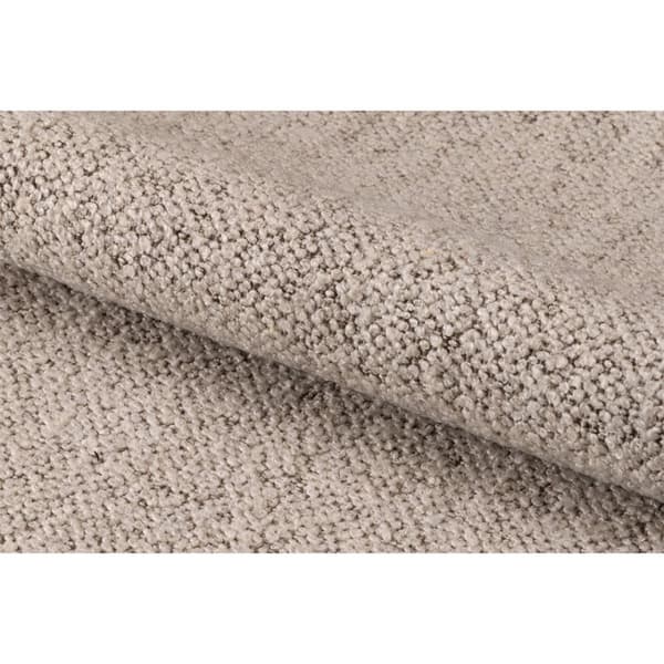 London fåtölj recliner med fotpall bouclé beige.