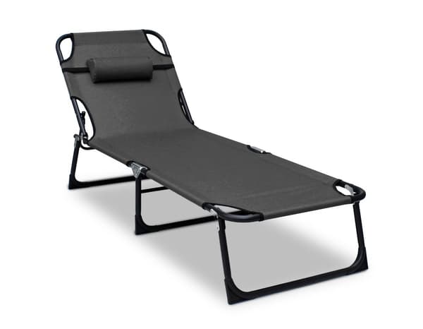 NEON solstol svart