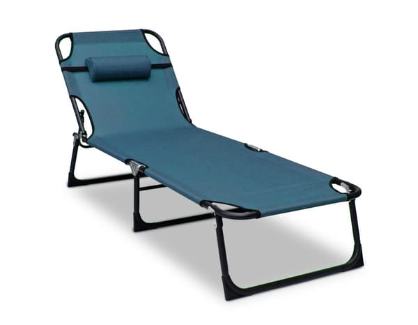 Solstol NEON blå