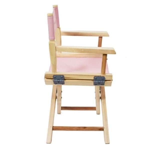 Barnstol - PARIS PRIX - Direktör - Rosa - Tyg - Polyester - Inomhus