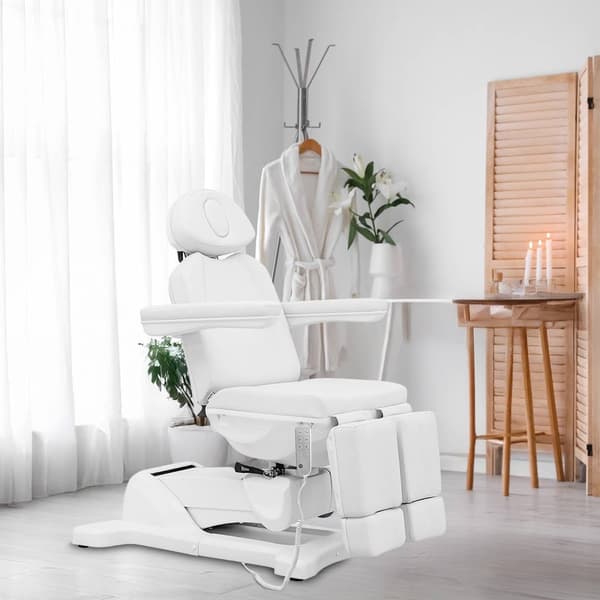 physa - Fotvårdsstol - 200 W - 186 x 84 x 94 cm - Vit