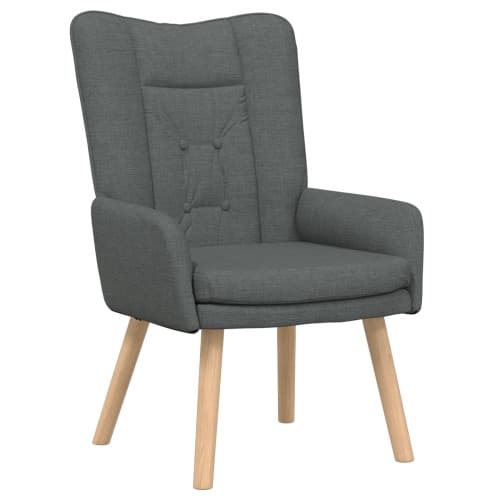 Avkopplande Stol Mörkgråt F fabric