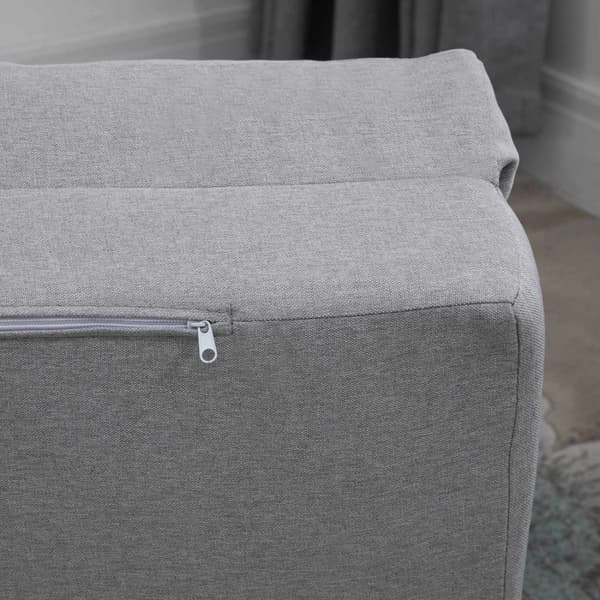 Rootz gulvstol Foldning Madras - Sleep Mat - Konvertible sæde - 2 -i -1 Design - Aftagelig pude - 60 cm x 80 cm x 56 cm og 180 cm x 60 cm x 19 cm
