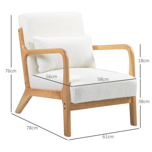 Rootz Lounge -johto - Velvet -tuoli - Syvä istuin - viihtyisä rentoutuminen - 3 tyynyä, kumipuuta - 61 cm x 78 cm x 76 cm