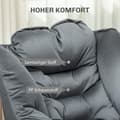 Miniatyrbild 4 av 9: Rootz Modern Akzentstuhl Upcolsted Chair - Velvet Armchair - Stålramstol - Lyxig komfort - 80 cm x 78 cm x 100 cm