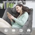 Miniatyrbild 7 av 9: Rootz Modern Akzentstuhl Upcolsted Chair - Velvet Armchair - Stålramstol - Lyxig komfort - 80 cm x 78 cm x 100 cm