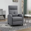 Miniatyrbillede 7 af 10: Rootz Relaxation lænestol - hvilestol - Lounger - Pocket Spring Core - Understøtter op til 150 kg - 67 x 87 x 98 cm - Grå