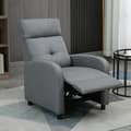 Miniatyrbillede 2 af 10: Rootz Relaxation lænestol - hvilestol - Lounger - Pocket Spring Core - Understøtter op til 150 kg - 67 x 87 x 98 cm - Grå