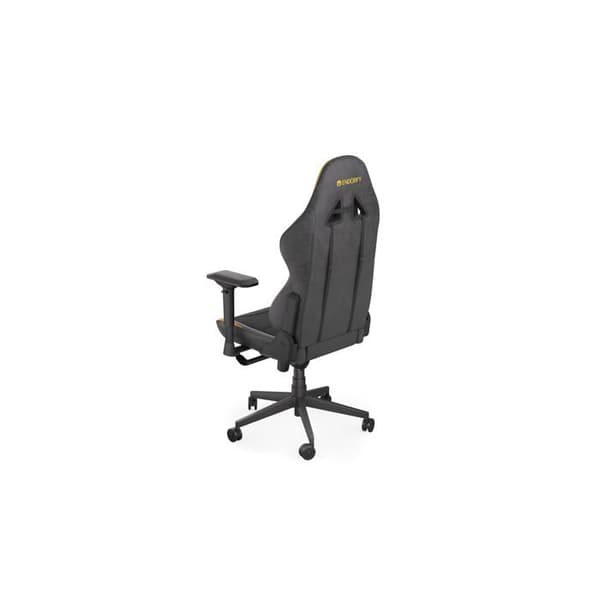 Fåtölj - Endorfy - Scrim YL - Svart/Gul - 1 plats - Samtida tyg