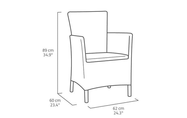 Allibert fåtölj - 229357