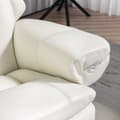 Miniatyrbillede 8 af 9: Afslapningsstol med Skammel, 94x98x104 cm, Creme Hvid