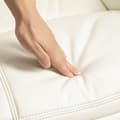 Miniatyrbillede 9 af 9: Afslapningsstol med Skammel, 94x98x104 cm, Creme Hvid