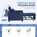 Miniatyrbillede 5 af 9: Sove Stol, 3-i-1, 74x84x81 cm, Blå