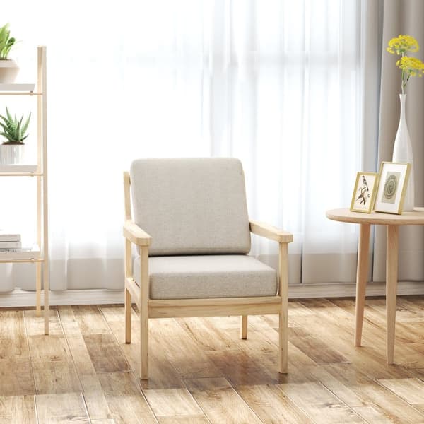 Nojatuoli, 62x82 cm, Beige