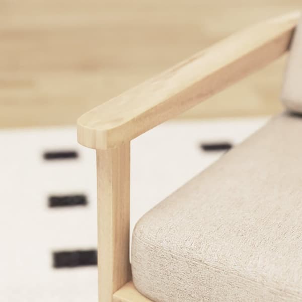 Nojatuoli, 62x82 cm, Beige
