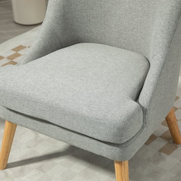 Lounge Stol, 63x69x79.5 cm, Lys Grå