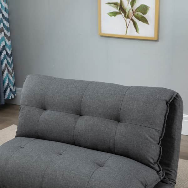 Golvvilstol, 2-i-1, 100x71x54 cm, Grå