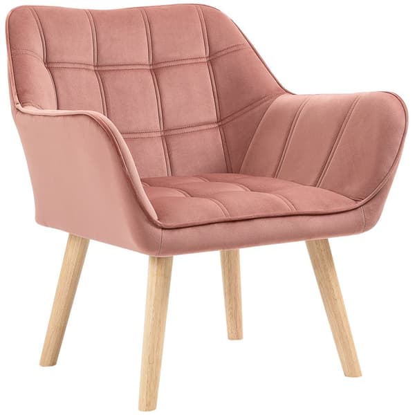 Enkelt Lænestol, 68.5x61x72.5 cm, Pink