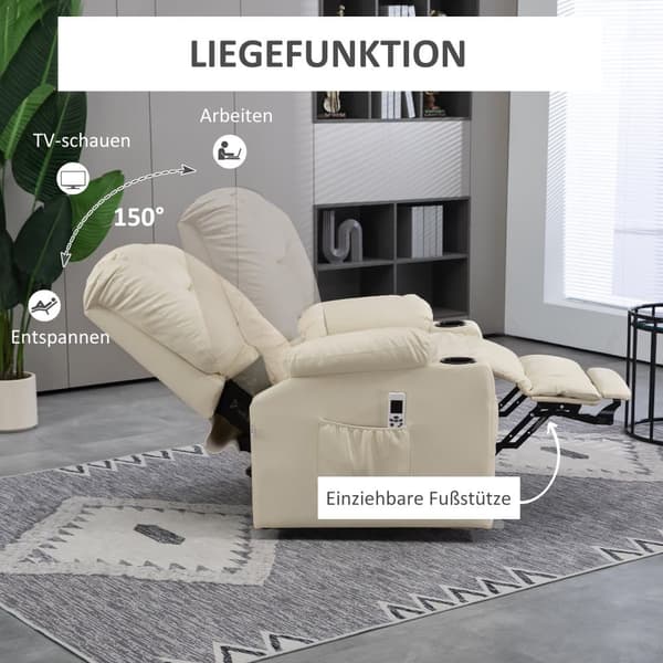Lepotuoli, 90x98 cm, Beige