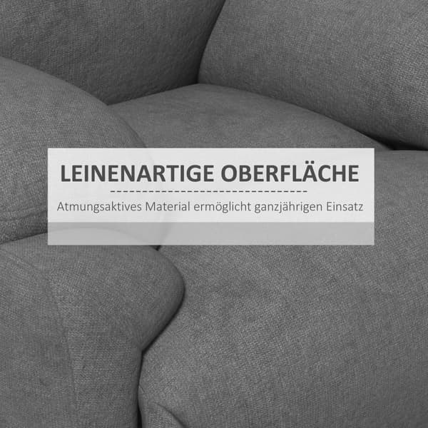 Lænestol, 93x88x102 cm, Grå